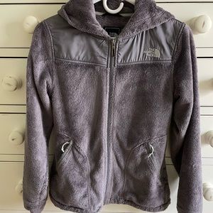 The North Face Hoodie Zip Up Fleece Jacket/Sweater.